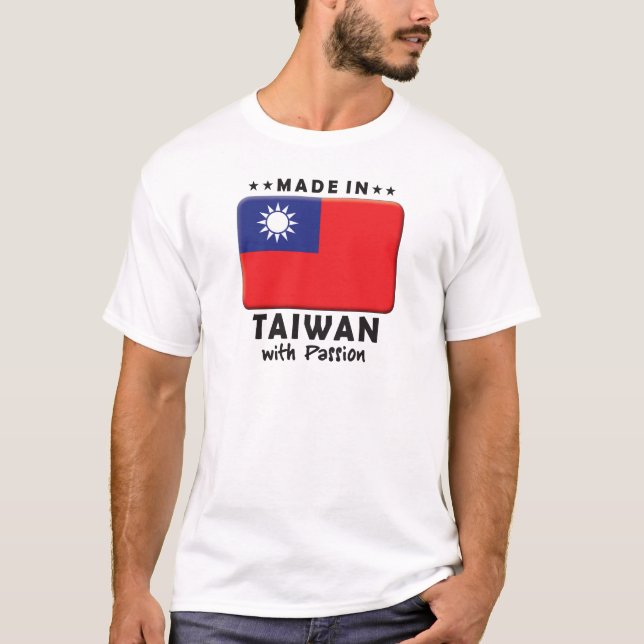 Taiwan passion t shirt (Framsida)