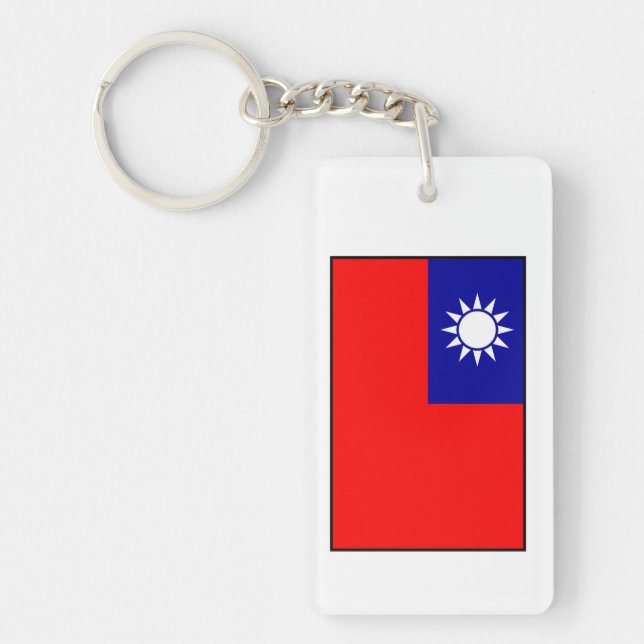 Taiwan/Republic of China flagga (Framsidan)