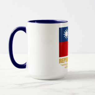 Taiwan (Republic of China) flagga Mugg