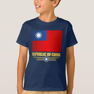 Taiwan (Republic of China) flaggaskjortor T-shirt