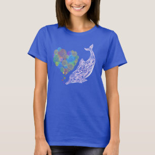 TAIWAN ROSA DOLPHIN TATTOO T-SHIRT