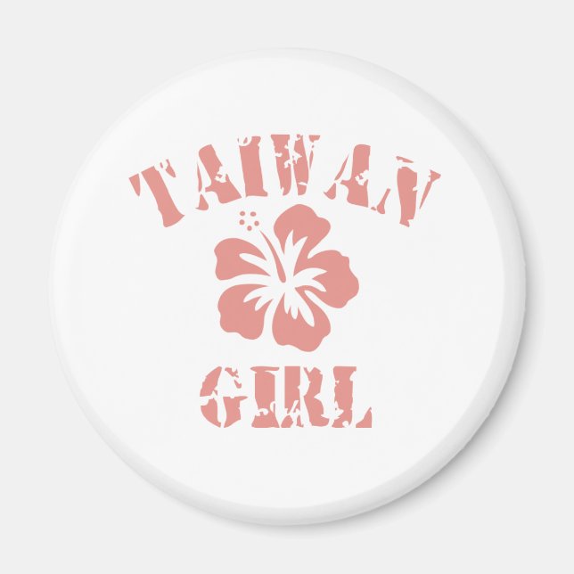 Taiwan Rosa Girl Magnet (Framsidan)