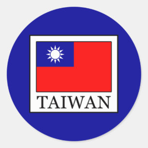 Taiwan Runt Klistermärke