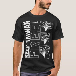 Taiwan Shirt, Behålla Taiwan Free Flies Birds Tee