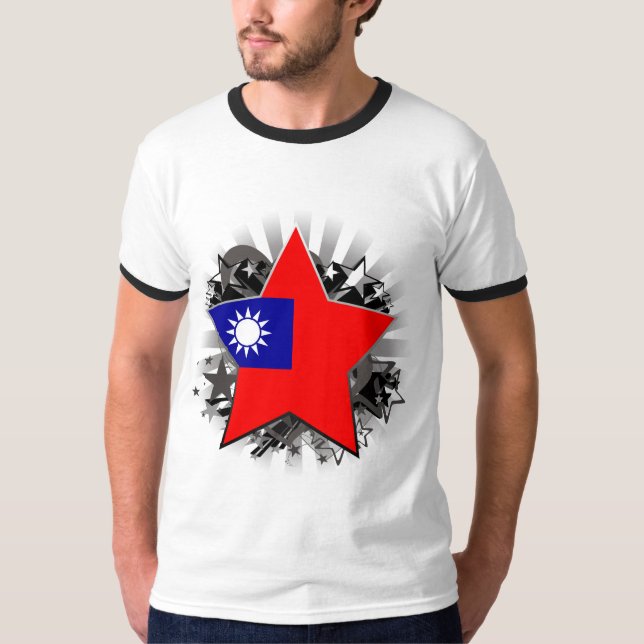 Taiwan stjärna t-shirt (Framsida)