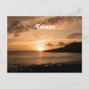 Taiwan Sunset Vykort