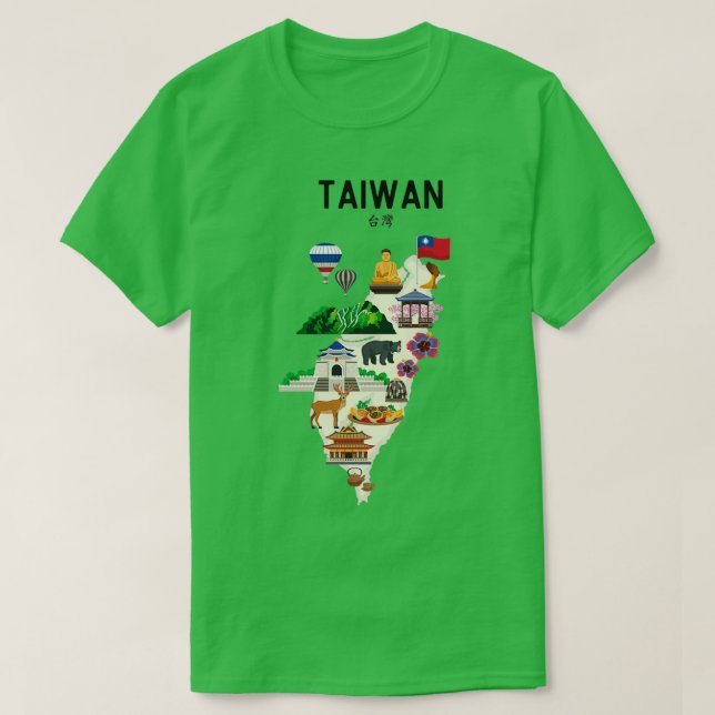 Taiwan T Shirt (Design framsida)