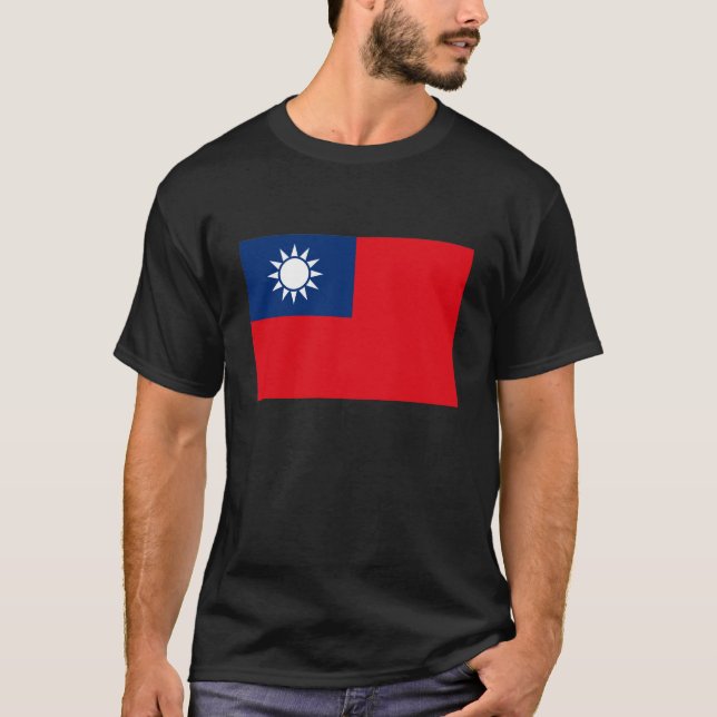 Taiwan T-tröja T Shirt (Framsida)