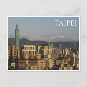 taiwan taipei 101 vykort