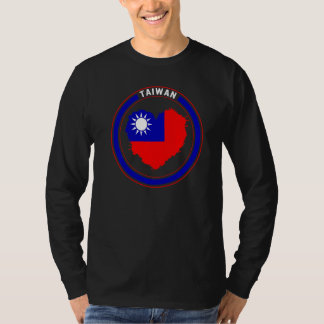 Taiwan Taiwan Flagga Hjärta Stöd Kinesiska Taiwane T Shirt