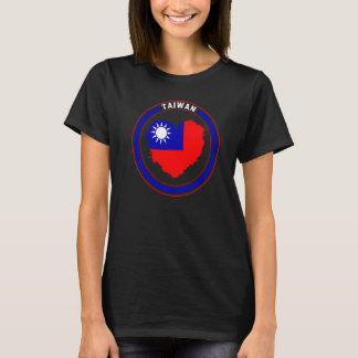 Taiwan Taiwan Flagga Hjärta Stöd Kinesiska Taiwane T Shirt