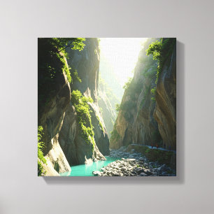 Taiwan Taroko Gorge Travel Canvastryck