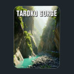 Taiwan Taroko Gorge Travel Magnet<br><div class="desc">Taroko Gorge, som ligger i östran Taiwan, är en av de mest andningsrika naturens länder. En del av Taroko nationalpark, som är känd för sina dramatiska marmorklippor, djupa kajyoner och som genomsyrar floder som genomborrar det ogynnsamma landskapet. Floden Liwu, som flyter genom berget, har ägnat miljontals år åt att skulptera...</div>