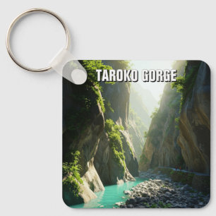 Taiwan Taroko Gorge Travel Nyckelring