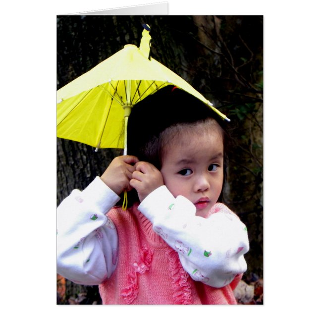 Taiwanese Little Girl OBS Kort (Framsidan)