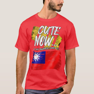 Taiwanesisk Flagga Proud Cute till min taiwanes T Shirt