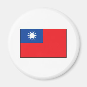 Taiwanesiska flaggaT-tröja och gåvor Magnet