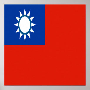 Taiwanesiskt Land-Pride i Taiwan - starkt Poster