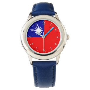 Taiwans flagga armbandsur