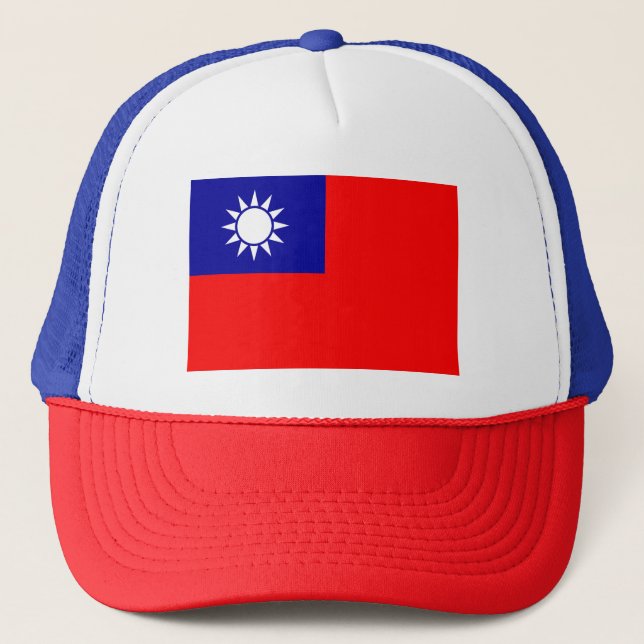 Taiwans flagga keps (Framsida)