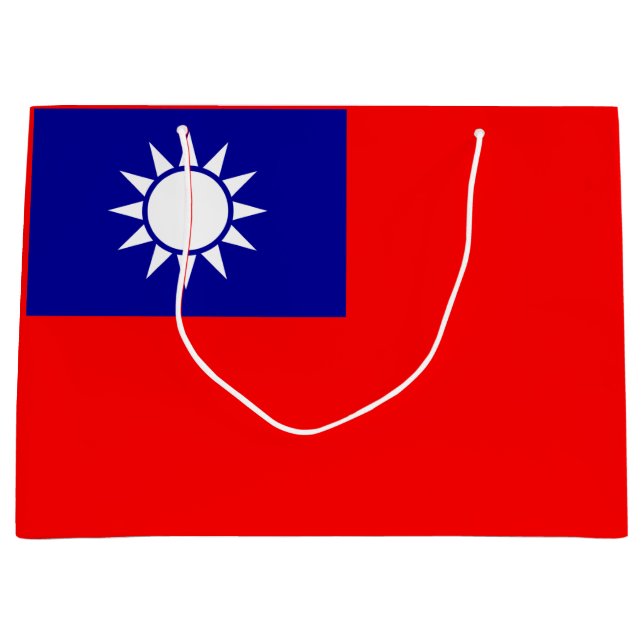 Taiwans flagga: Republiken Kina, Kinesiska Taipei (Framsidan)