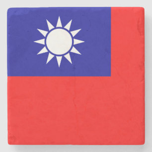 Taiwans flagga: Republiken Kina, Kinesiska Taipei Stenunderlägg