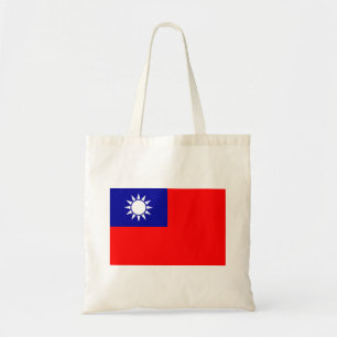 Taiwans flagga tygkasse