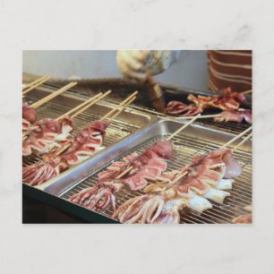 Taiwans intryckning/Grillade vätskor Vykort