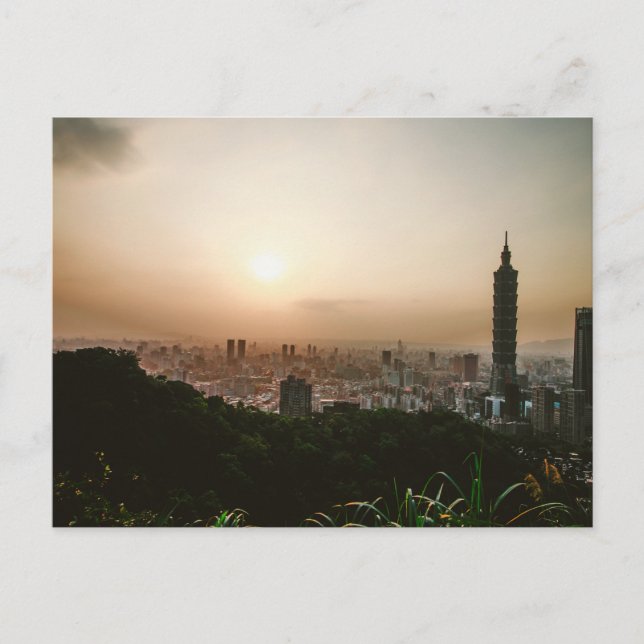 Taiwans landskap vykort (Framsida)