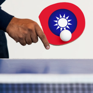 Taiwans nationella emblem pingisracket