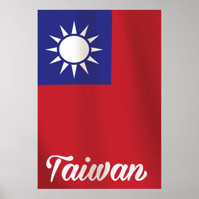 Taiwans nationella reseaffisch poster (Framsidan)
