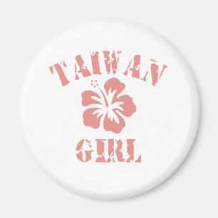 Taiwans Rosa Magnet