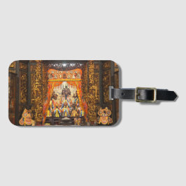 Taiwans Temple Culture_Wufu chiensui-Behålla säker Bagagebricka