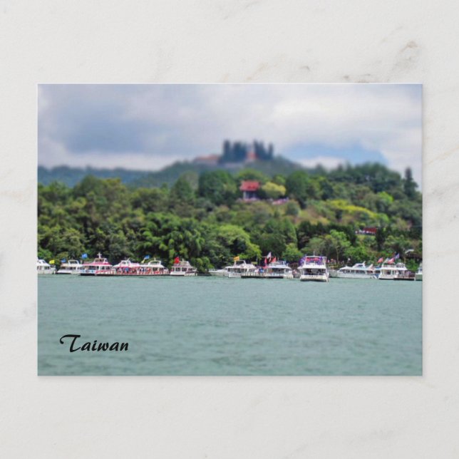 Taiwansk postkort vykort (Framsida)