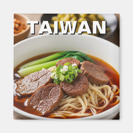 Taiwanskt nötkött Noodle Soppa Magnet