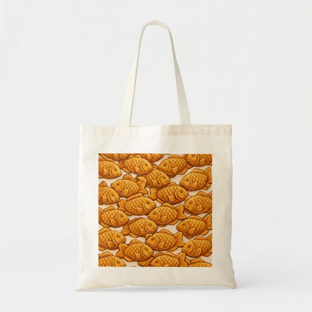 Taiyaki Fiskpajsmönster Tygkasse (Framsidan)