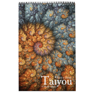 "Taiyou" spiral Fractal Kalender