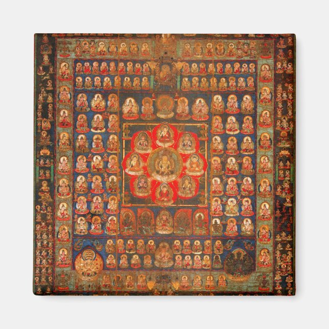 Taizokai Mandala Magnet (Framsidan)