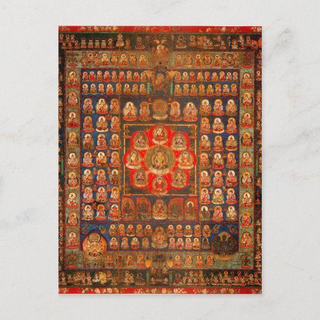 Taizokai Mandala Vykort (Framsida)