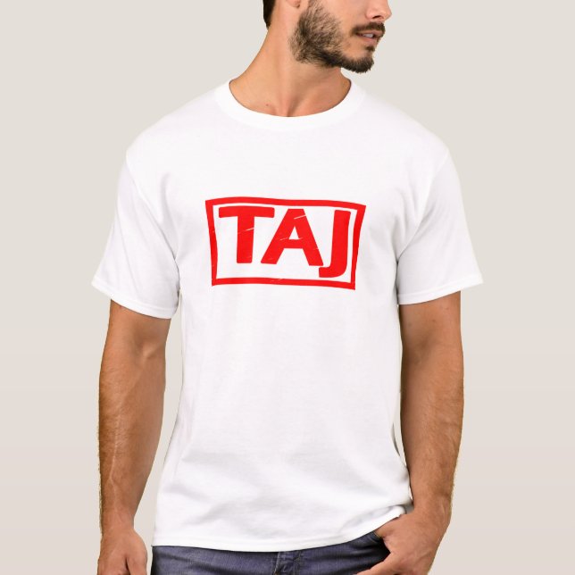 Taj Frimärke T Shirt (Framsida)