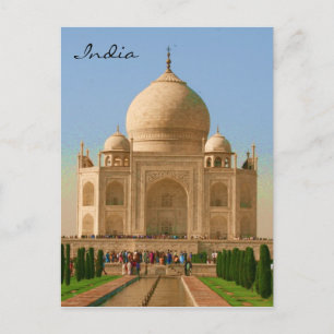 taj ljust indien vykort