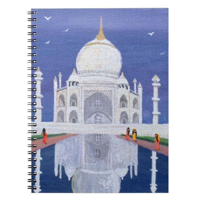 Taj Mahal 1995 Anteckningsbok Med Spiral (Framsidan)