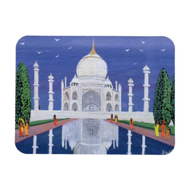 Taj Mahal 1995 Magnet (Horisontell)