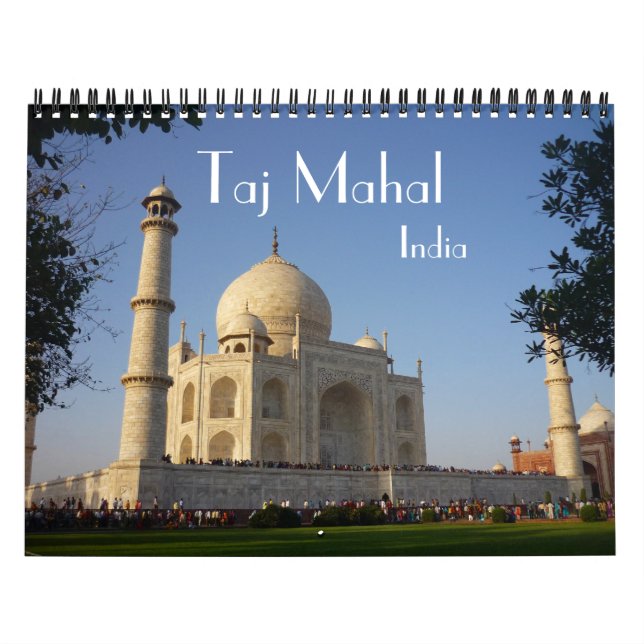 taj mahal 2026 kalender (Omslag)