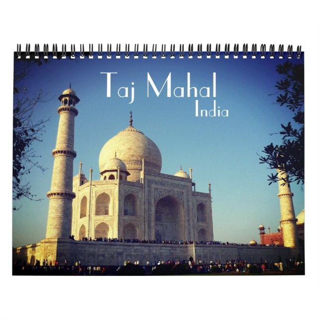 Taj Mahal 2027 Kalender (Omslag)