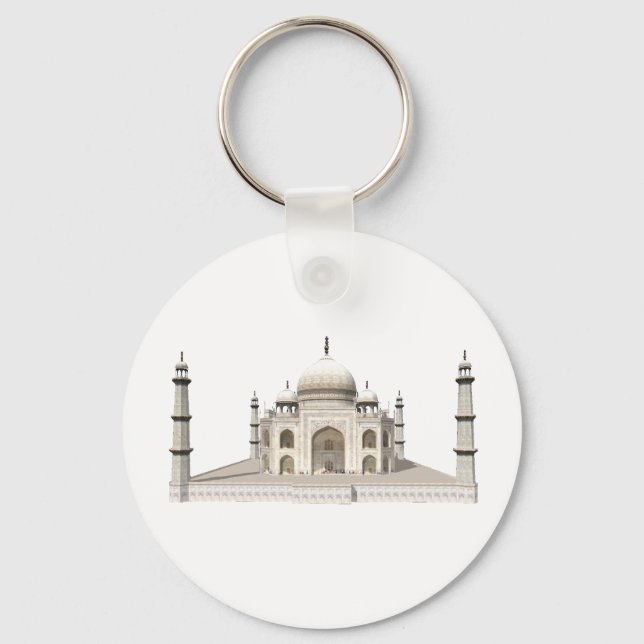 Taj Mahal: 3D-modell: Nyckelring (Framsida)