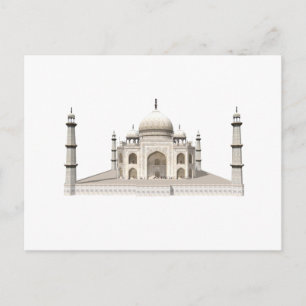 Taj Mahal: 3D-modell: Vykort