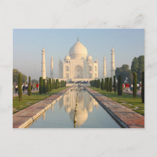 Taj mahal , A berömd historisk monument Vykort