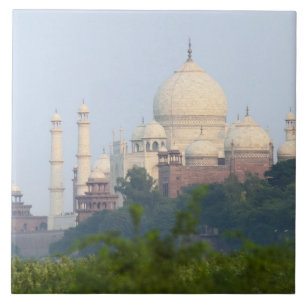Taj Mahal, Agra, Indien Kakelplatta