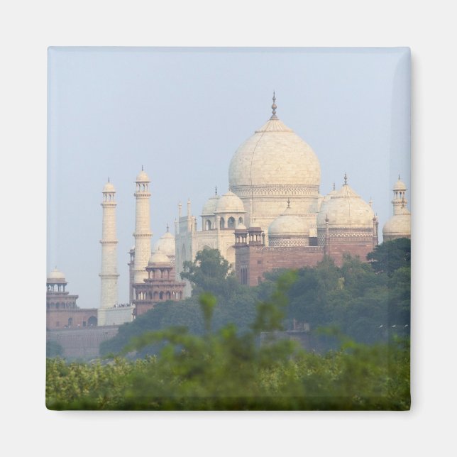 Taj Mahal, Agra, Indien Magnet (Framsidan)